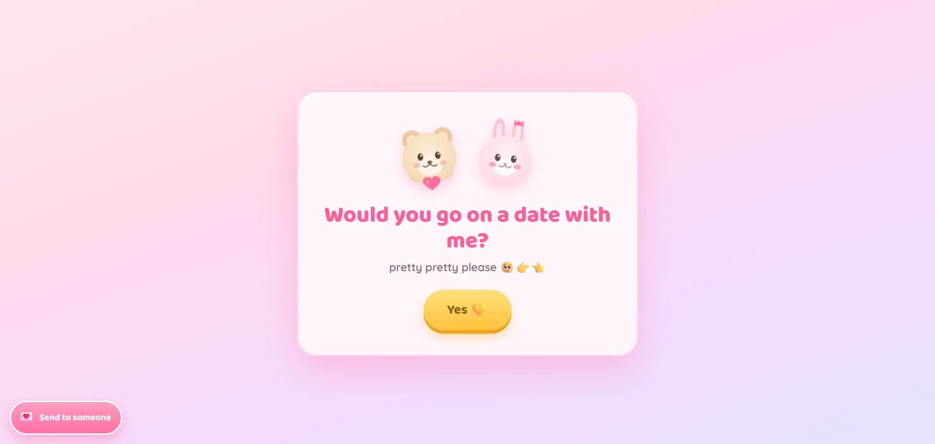 Will You Go On A Date? — product screenshot